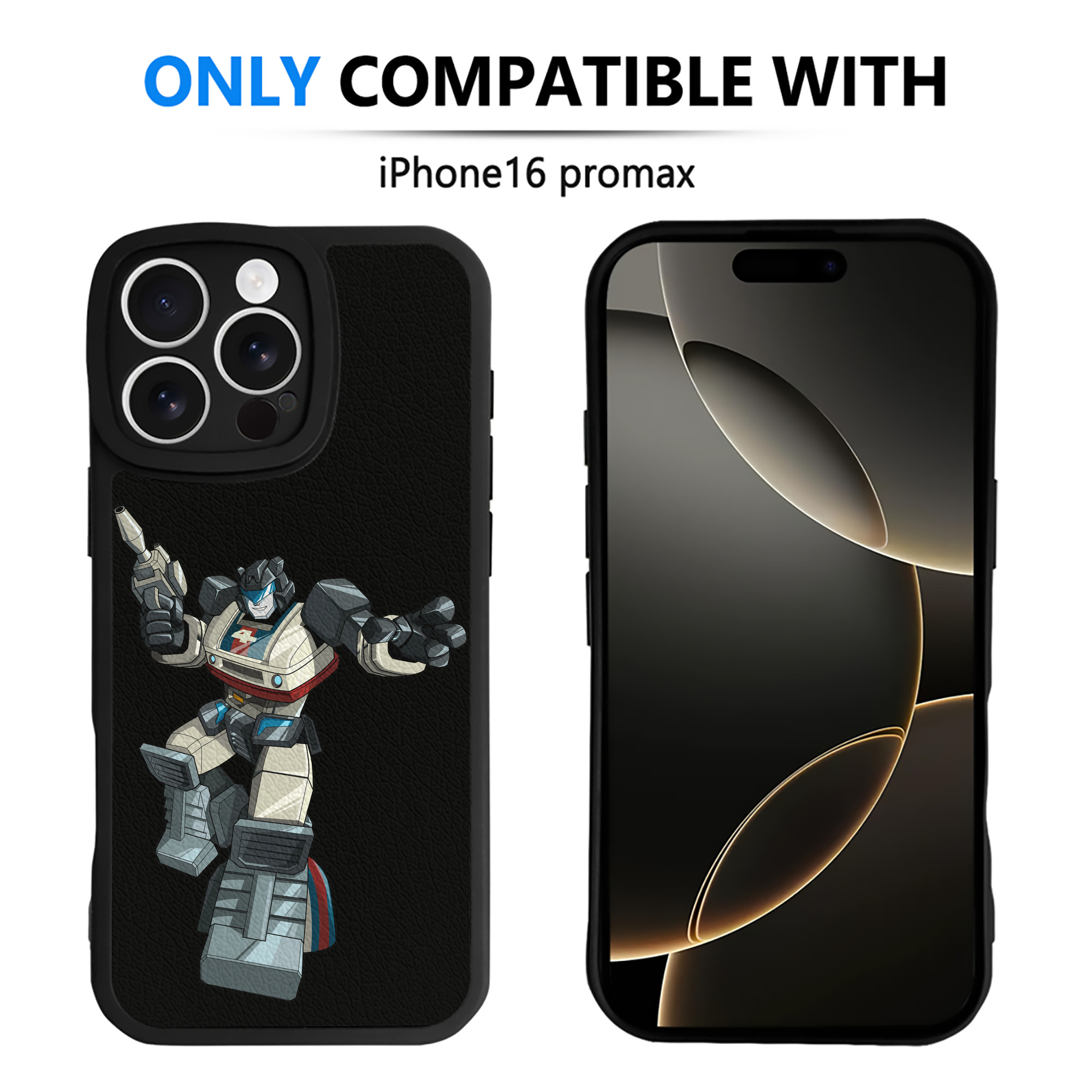 （画像用）  【iPhone 16シリーズ対応】シリコンスマホケース（レザー調） 材質：シリコン